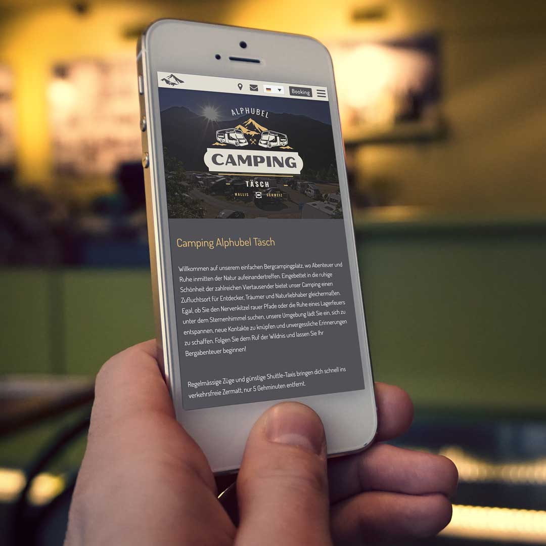 Camping Täsch bei Zermatt