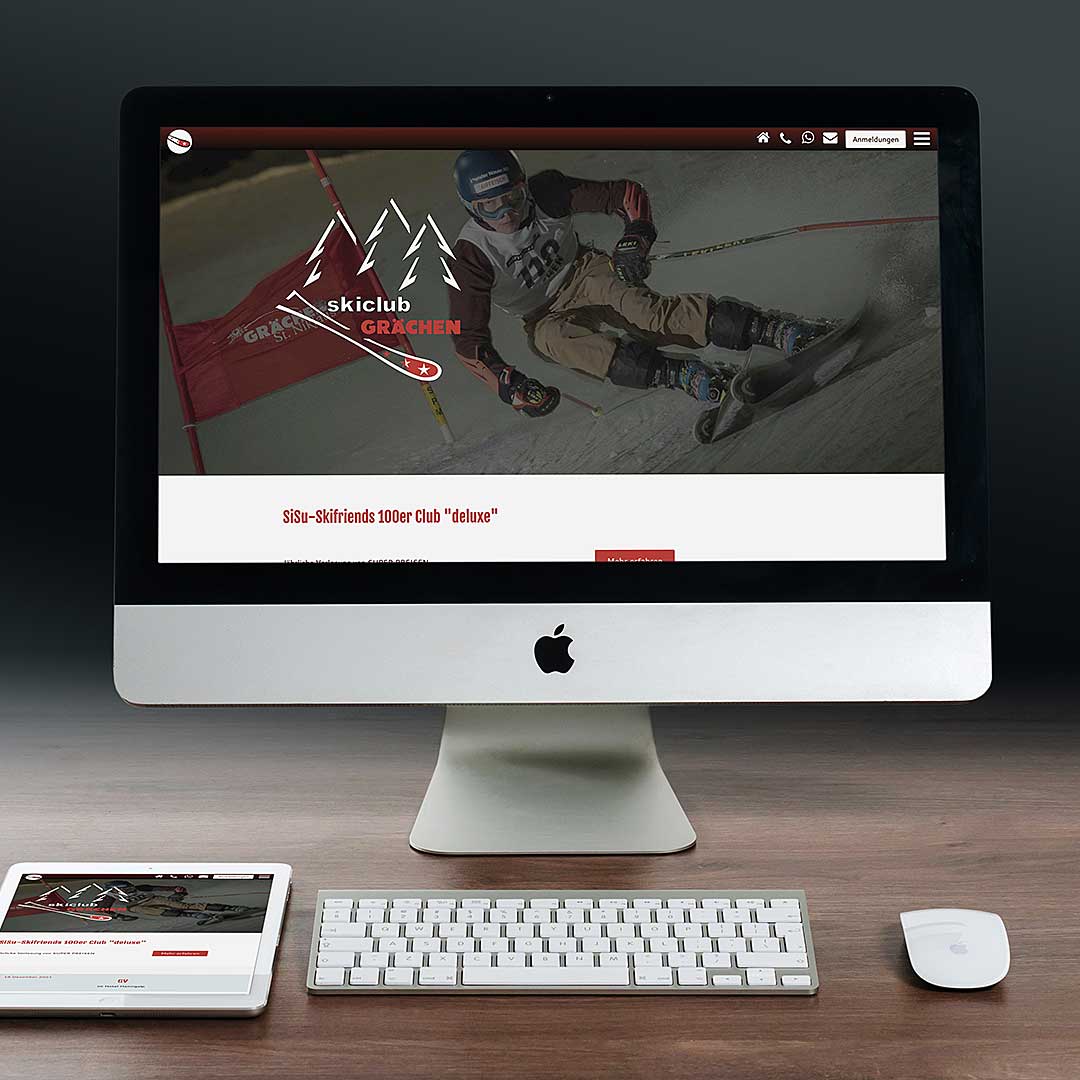 Hena Cosmetic: Ansicht PC Monitor mit Kaffee